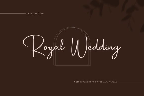 The Royal Wedding Font: A Touch of Elegance for Your Brand