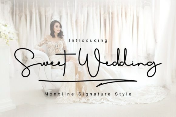 The Sweet Wedding Typeface: Blending Romance with Modern Style