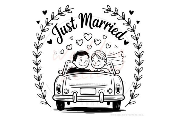 Wedding Couple Svg and Stick Vectors 67: A Designer's Guide to Love-Filled Design Assets