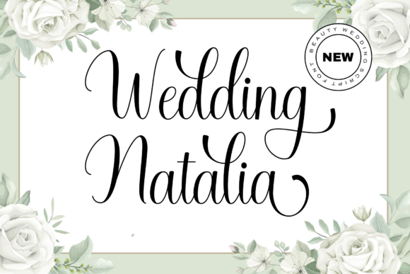 Wedding Natalia: A Font That Feels Like a Love Letter